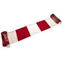 Arsenal FC - Bufanda (132 x 19cm) (Rojo-Blanco)